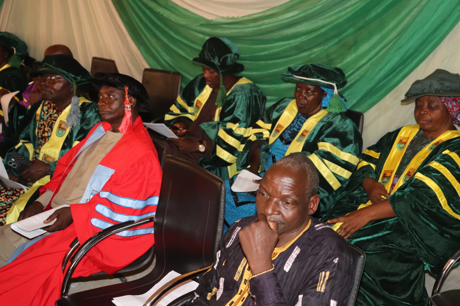some DEans and Directors at the Matriculation ceremony